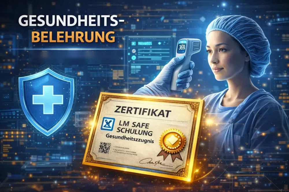 Gesundheitsbelehrung